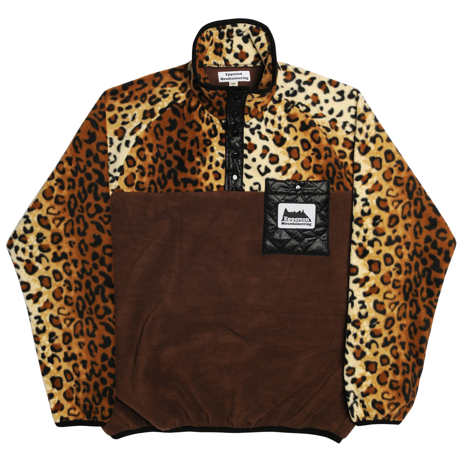 Fleece Pullover - Leopard / Brown — Epperson Mountaineering